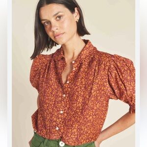 Trovata Gemma Blouse in Vinery Floral